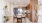 a kitchen with a dining table and chairs